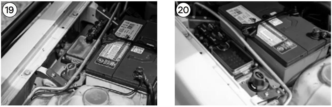 All Good Off Road GU Patrol Auxiliary Panel - NUTSERT 14