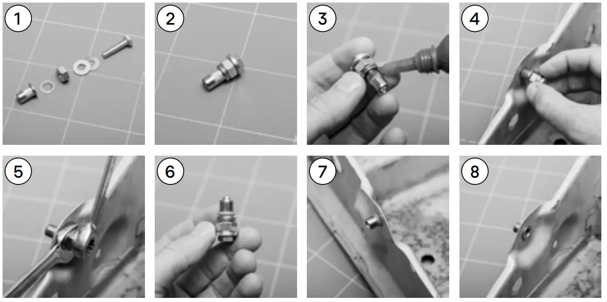 All Good Off Road GU Patrol Auxiliary Panel - NUTSERT