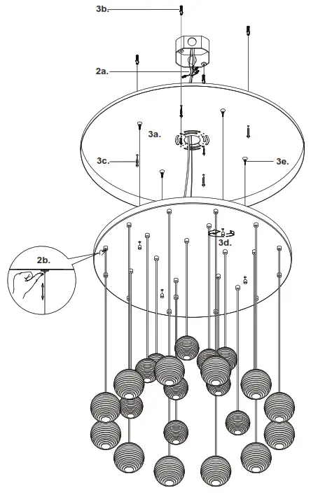 KUZCO MP10524 Single Lamp LED Pendant.3