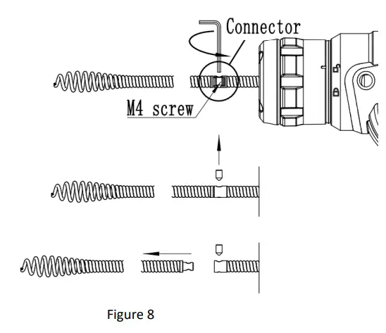 BORMANN PRO BDE1200 Electric Drain Cleaner-9