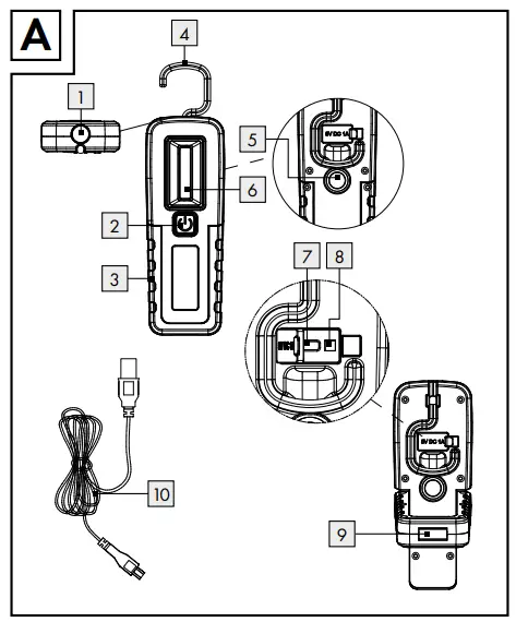 PARKSIDE-PALA-2000-A1-Cordless-LED-Light-fig3
