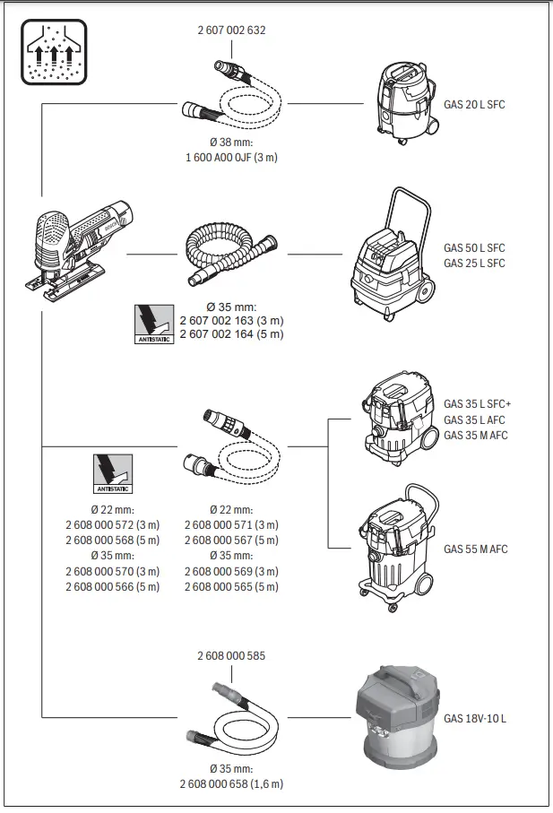 BOSCH GST 12V-70 Professional Cordless jigsaw - fig 10