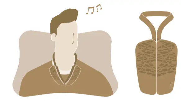 cleer HALO Wireless Neck Speaker - G put