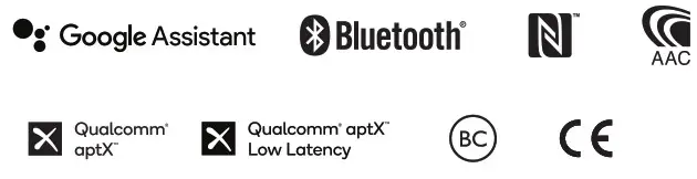 cleer HALO Wireless Neck Speaker - multi logo