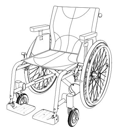 etac Crissy Swing Away - Crissy