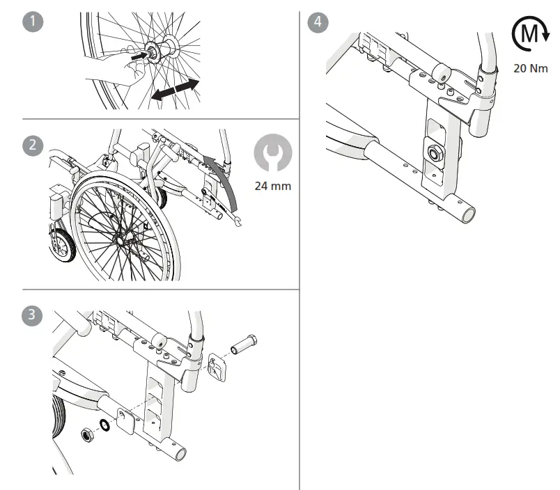 etac Crissy Swing Away - figure 11