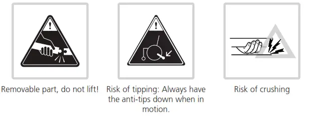 etac Crissy Swing Away - figure 20