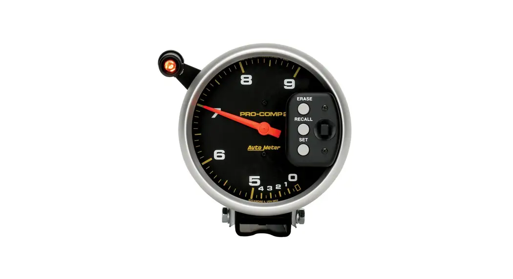 Auto Meter 880445 Bowtie Logo Tachometer Instruction Manual