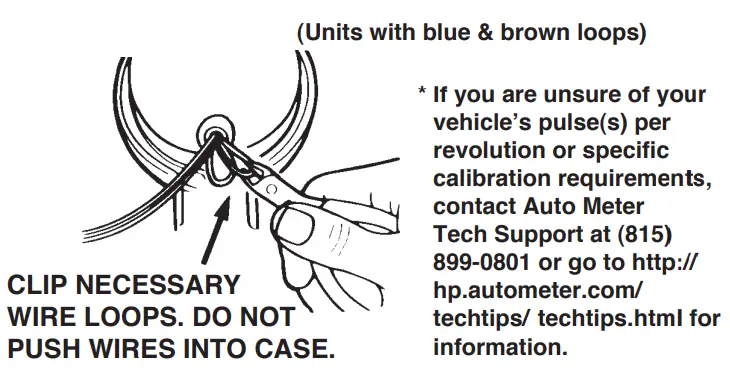 Auto Meter 880445 Bowtie Logo Tachometer - fig 3