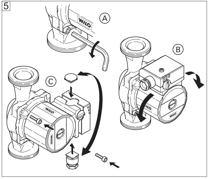 WILO Star RS Gas Boiler Circulation Pump-4