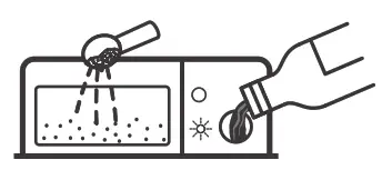 Bellini BDWM48B 60cm Freestanding Dishwasher Filling