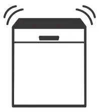 Bellini BDWM48B 60cm Freestanding Dishwasher Filling1