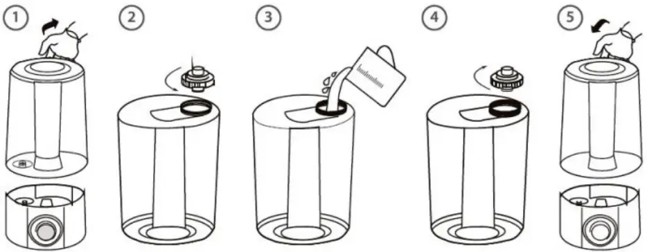 Elite EFM 1307R Water Mist Fan - Fig 10