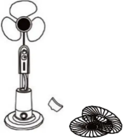 Elite EFM 1307R Water Mist Fan - Fig 6