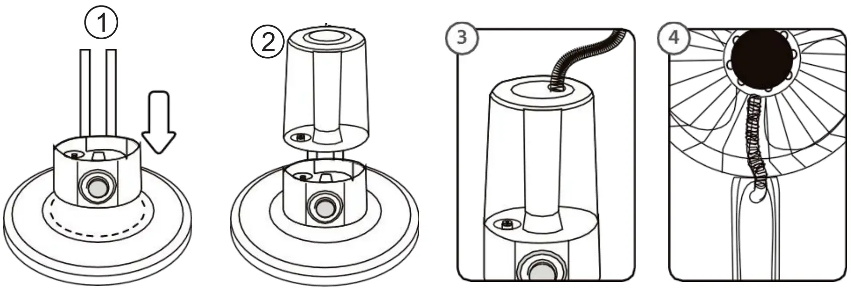 Elite EFM 1307R Water Mist Fan - Fig 9
