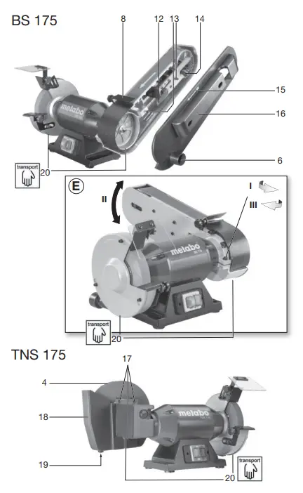 metabo-BS,-DS,-DSD-Series -Bench-Grinder-FIG2