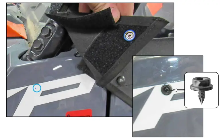 SuperATV Polaris General 1000 Primal Soft Cab Enclosure Upper Doors - Fig6