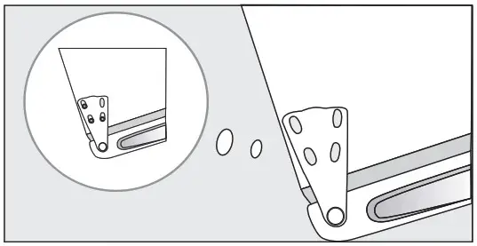 oceanic OCEARTT90C2 Table Top Refrigerator - REVERSING THE DOOR 5