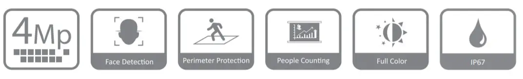dahua DH-IPC-HFW5449T1-ZE-LED Camera - patrts