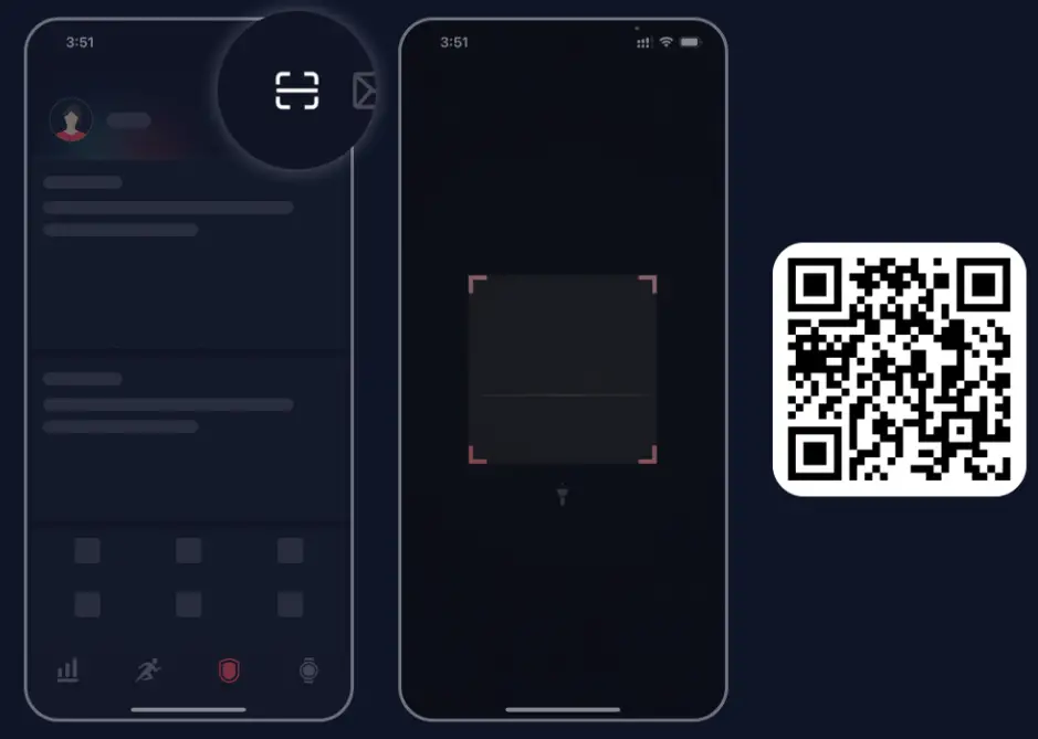 COROS FD05 POD 2 Water Resistant Watch - FIg