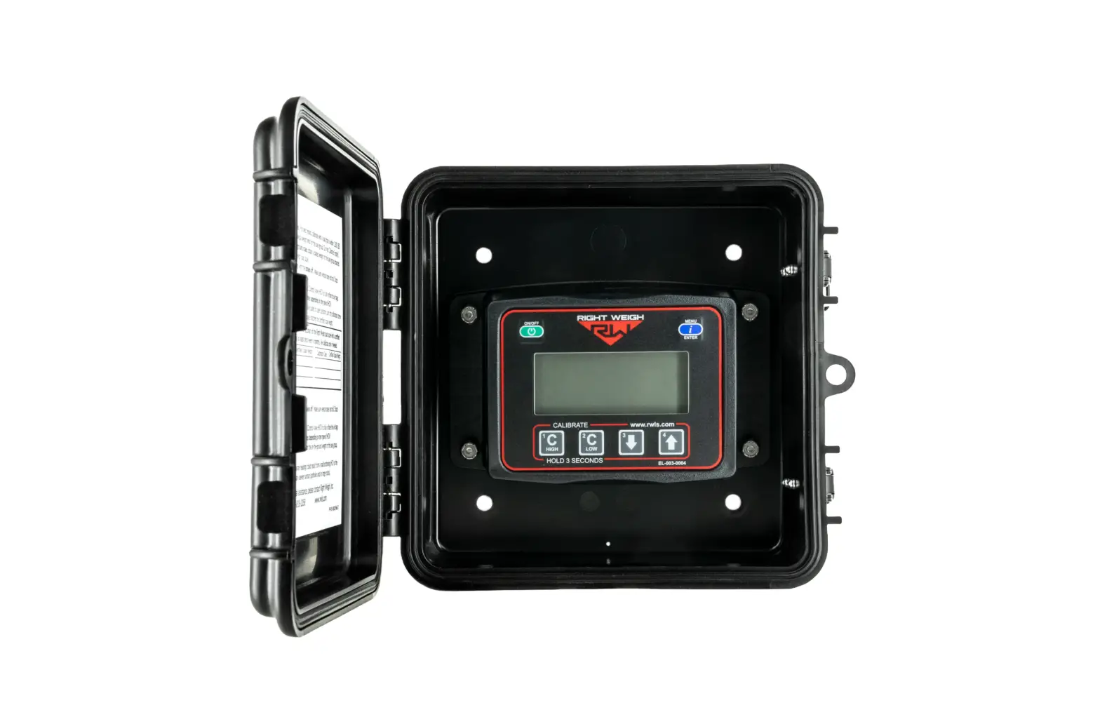 Right Weigh 201-ebt-21b Exterior Digital Scale Installation Guide