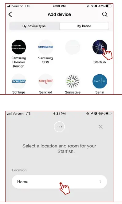 SATCO STARFISH App for Smart Lighting 41