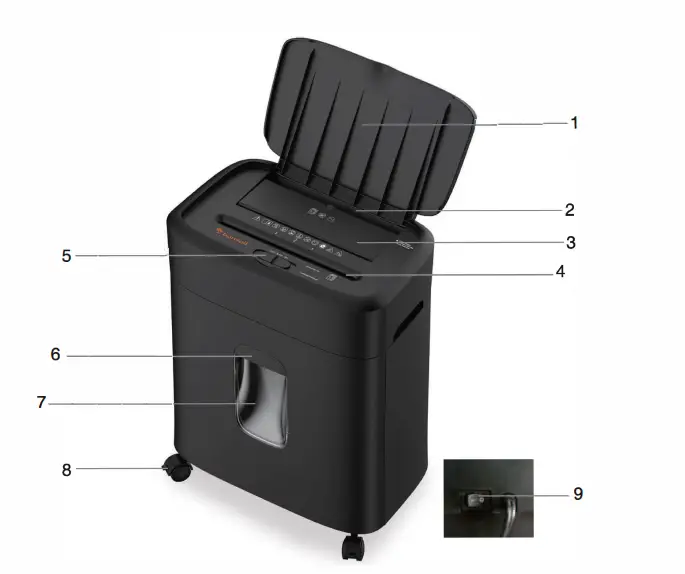 bonsaii-E236787-6-Sheets-Micro-Cut-Shredder-Instruction-fig-12