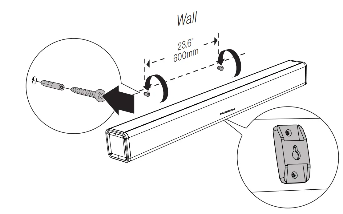 Aurora® Outdoor Soundbar Speaker-18