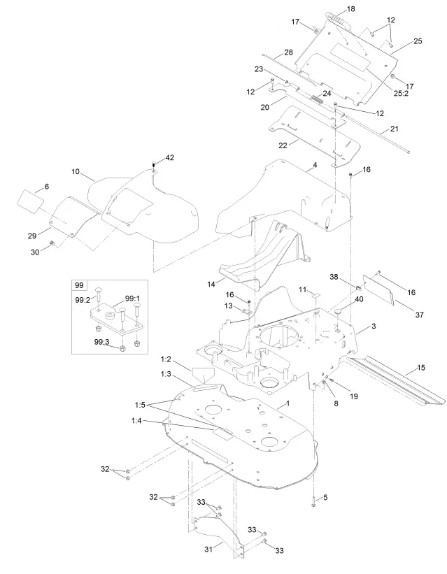 TORO-22235-30in-TurfMaster-HDX-Walk-Behind-Lawn-Mower-fig-1