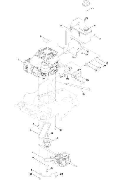 TORO-22235-30in-TurfMaster-HDX-Walk-Behind-Lawn-Mower-fig-6