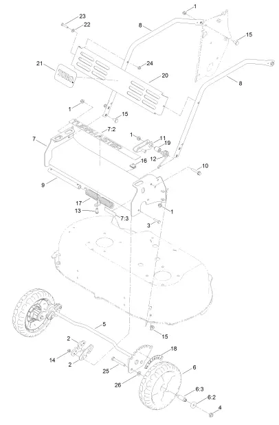 TORO-22235-30in-TurfMaster-HDX-Walk-Behind-Lawn-Mower-fig-7