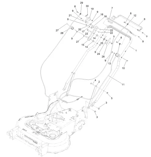 TORO-22235-30in-TurfMaster-HDX-Walk-Behind-Lawn-Mower-fig-9
