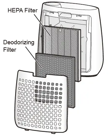 SHARP FP-J30J Plasmacluster Ion Air Purifier 8
