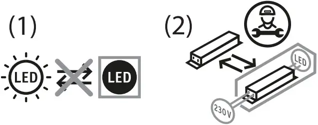 McLED FARO RN 10 LED Lamp - ICON 5