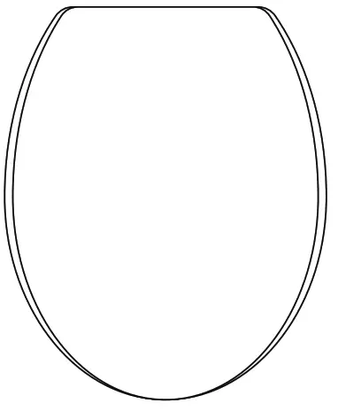 Schutte WC Sitz Toilet Seat MDF - fig