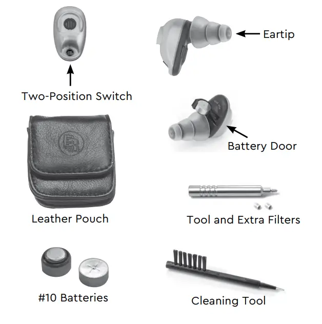Lucid HEARING Enlite Hearing Amplifier - fig