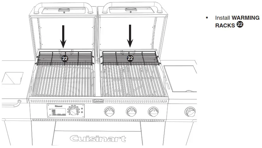 Cuisinart Twin Oaks Dual Function Grill GAS0356AS - Step 35