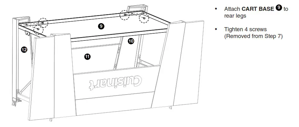 Cuisinart Twin Oaks Dual Function Grill GAS0356AS - Step 8