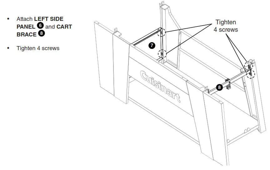 Cuisinart Twin Oaks Dual Function Grill GAS0356AS - Step 9