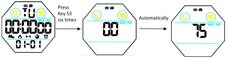 SKMEI 1746 Digital Watch - 9