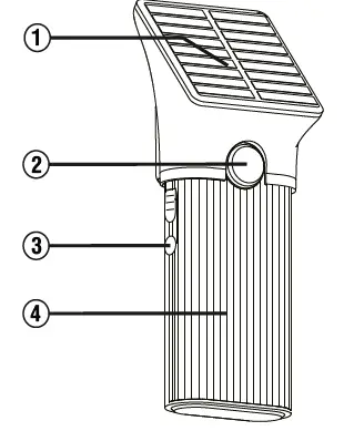 Xmart HL-WALL-15 Solar Lamp 01