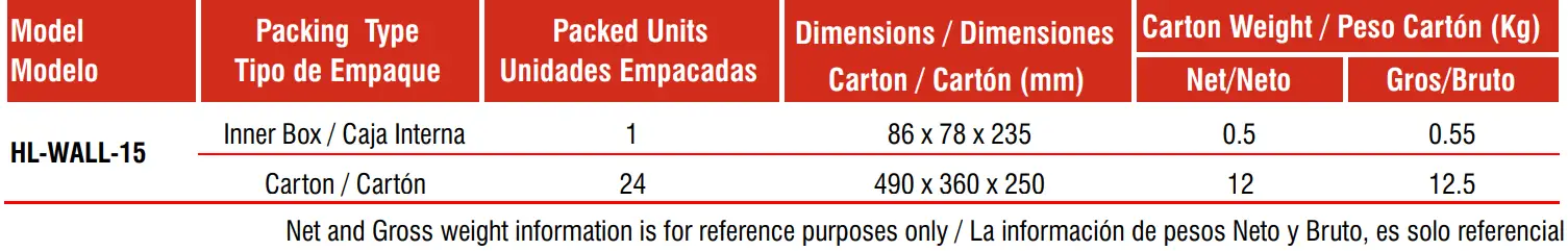 Xmart HL-WALL-15 Solar Lamp 10