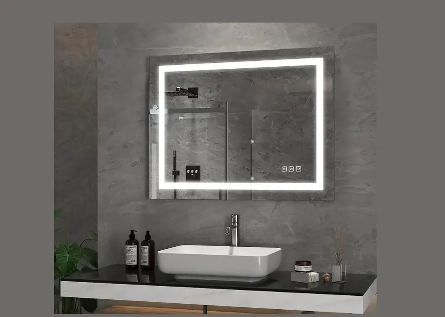 Inster Wshdrmmr0031 Frameless Led Wall Bathroom Vanity Mirror Instruction Manual