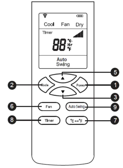 electriQ Compact 9000 BTU Portable Air Conditioner - figure 10
