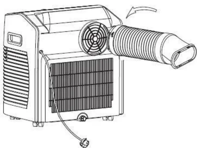 electriQ Compact 9000 BTU Portable Air Conditioner - figure 4