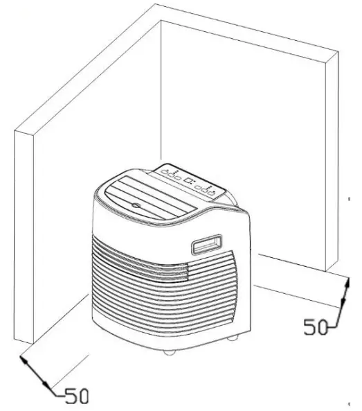 electriQ Compact 9000 BTU Portable Air Conditioner - figure 6