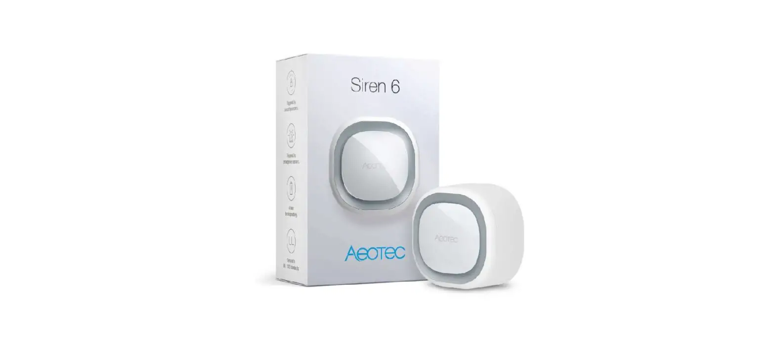 Aeotec Indoor Siren 6 Zw164-b Manual