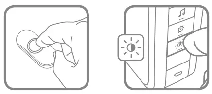 Honeywell DW915NG Portable, Wired & Wireless Doorbell -Change the Halo Light Colour
