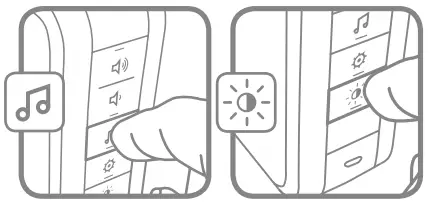 Honeywell DW915NG Portable, Wired & Wireless Doorbell -Setting button3