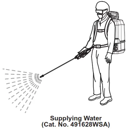 Milwaukee M18 BPFPCSA Switch Tank Chemical Sprayer and Water Supply - 6